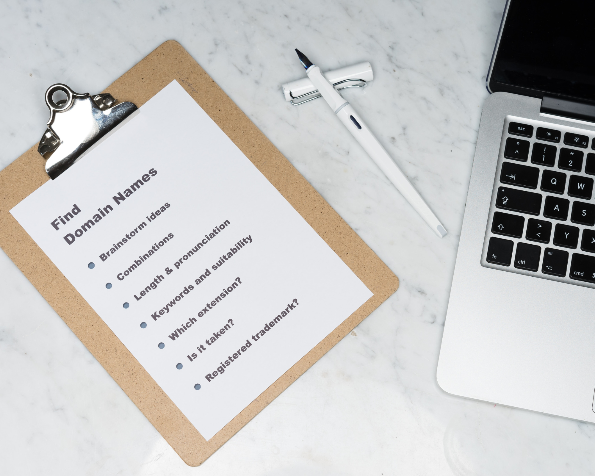 domain extensions find checklist